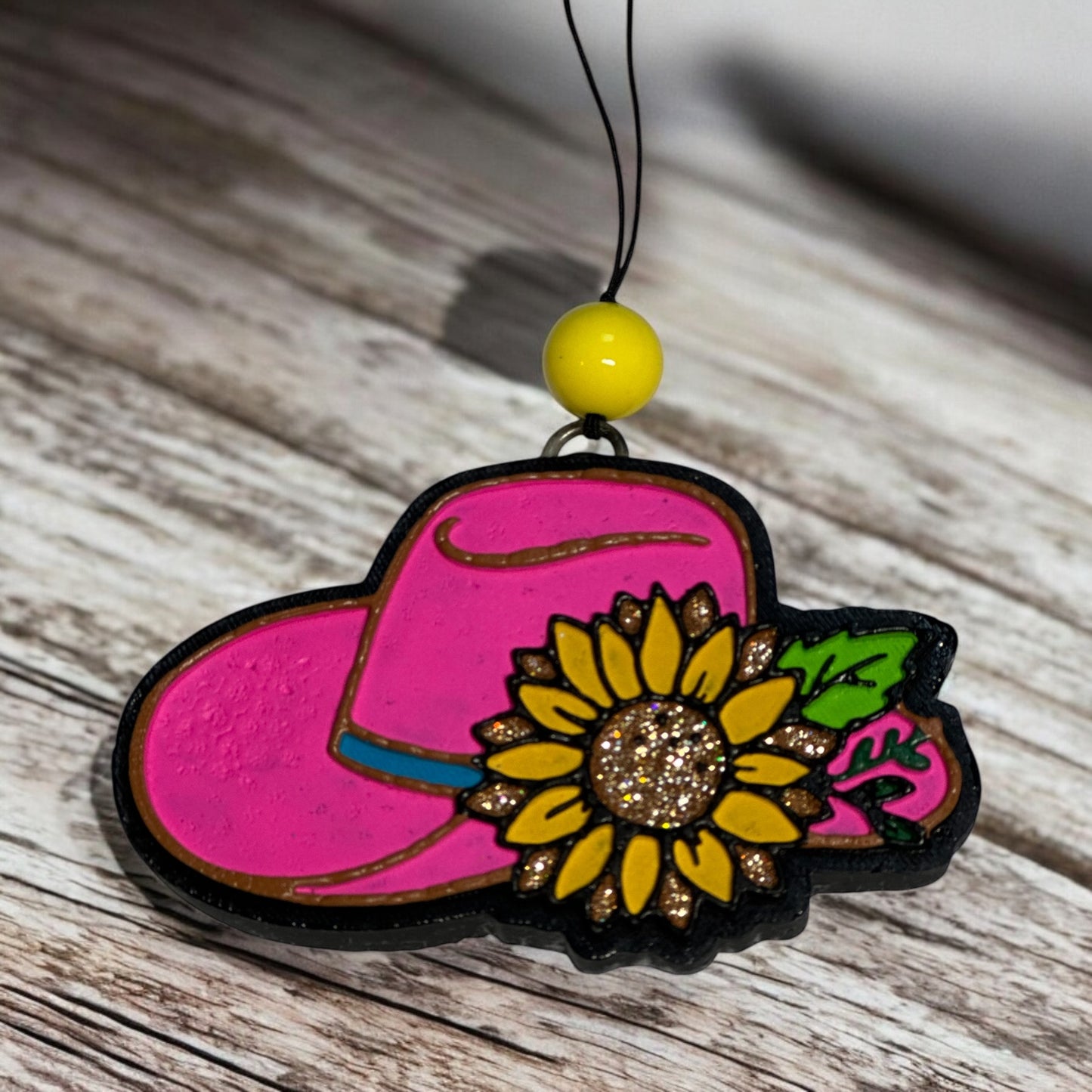 Hat W/ Sunflower