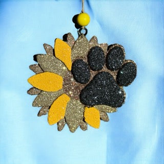 Sunflower Paw Print